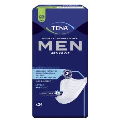 TENA Men Active Fit Level 1 24 szt Wkładki na nietrzymanie moczu