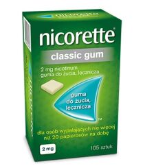 Nicorette 2mg x 105 gum