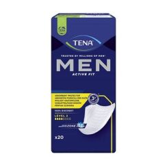 TENA Men Active Fit Level 2 20 szt Wkładki na nietrzymanie moczu