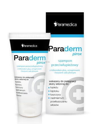 Paraderm Pirox szampon przeciwłupieżowy 150g