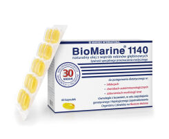 Biomarine 1140 olej z wątroby rekina 60 kapsułek