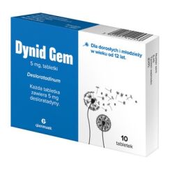 Dynid Gem 5 mg x 10 tabl