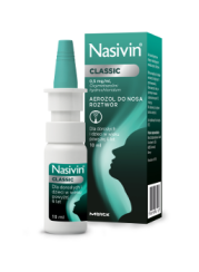 Nasivin Classic 0,05% 10ml