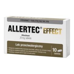 Allertec Effect 20mg 10 tabletek
