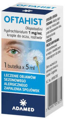 Oftahist 1 mg/ml krople do oczu, 5 ml