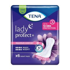 TENA Lady Protect+ Maxi Night 6szt