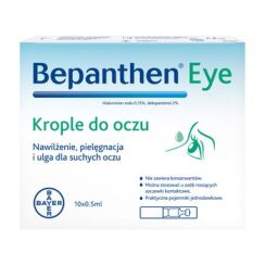 Bepanthen Eye krople do oczu 10 x 0,5 ml
