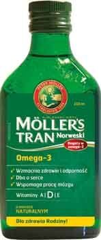 Tran MÓLLER'S norweski natural. 250ml
