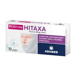 Bilastyna Hitaxa 20 mg, 10 tabletek