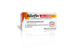 Allefin Allergy 5mg 10 tabletek
