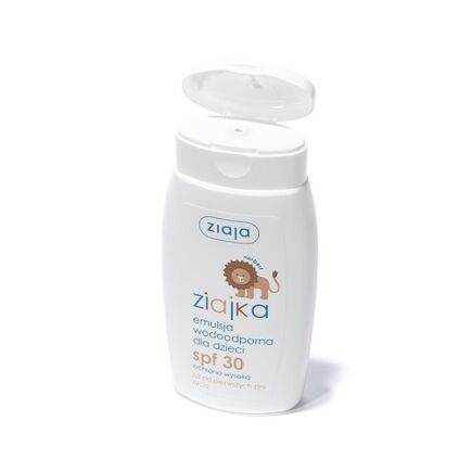 ZIAJA ZIAJKA EMULSJA SŁONECZNA DLA DZIECI SPF 30 125ml