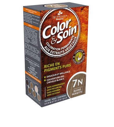 Color & Soin 7N Kasztanowy blond Farba do włosów