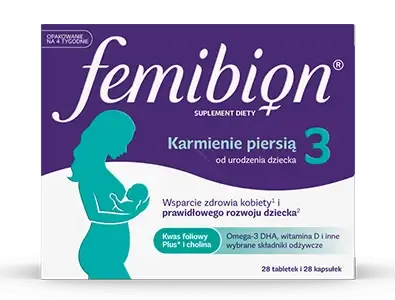 Femibion 3 - karmienie piersią 28 kaps + 28 tabl