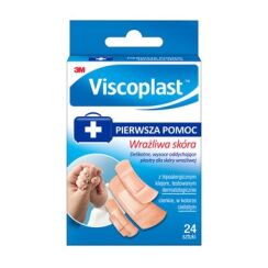 Plastry Wrażliwa skóra 24szt