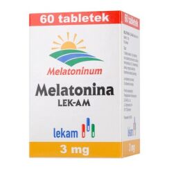 Melatonina LEK-AM 3mg  60 tabl. 