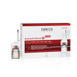 VICHY Dercos Aminexil Clinical 5 - formuła dla kobiet 21 ampułek a 6ml