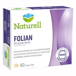 Naturell Folian 60 tabletek