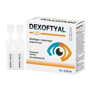 Dexoftyal Ud krople do oczu 0,35 ml x 10 ampułek