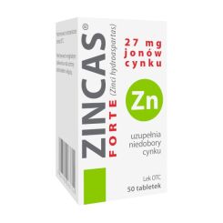 Zincas forte 50 tabletek 