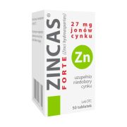 Zincas forte 50 tabletek 