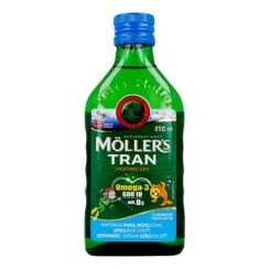 Moller's Tran norweski owocowy 250ml 