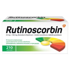 Rutinoscorbin 210 tabletek