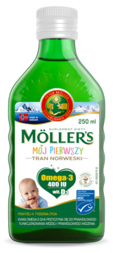 Möller’s Mój Pierwszy Tran Norweski 250ml 