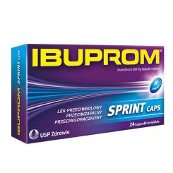 Ibuprom Sprint Caps 200mg 24 kaps.