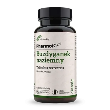 PharmoVit Buzdyganek naziemny, 90 kapsułek