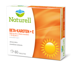 Naturell Beta-karoten + E  60 tabl