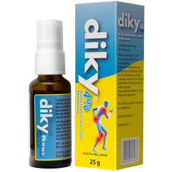 Diky 4 % spray Gel  25 g