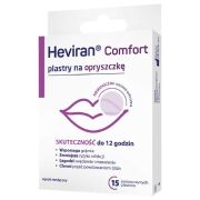 Heviran comfort  plastry na opryszczkę 15szt. 