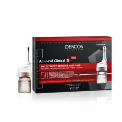 VICHY Dercos Aminexil Clinical 5 - formuła dla mężczyzn 21 ampułek a 6ml