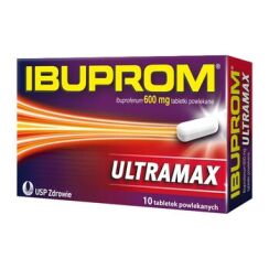 Ibuprom ULTRAMAX  600mg 10 tabletek