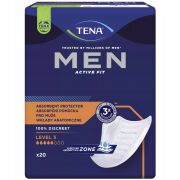TENA Men Active Fit Level 3 20 szt Wkładki na nietrzymanie moczu