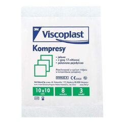 Kompresy gaz.baweł.wyj.10cm x 10cm 3szt.