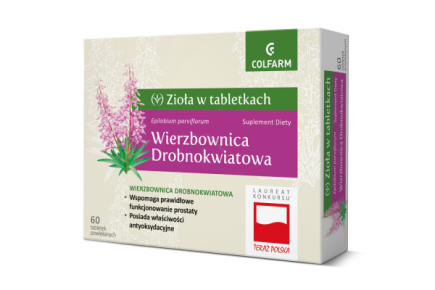 Wierzbownica Drobnokwiatowa 60 tabletek Colfarm