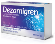 Dezamigren 12,5mg 2 tabl lek na migrenę