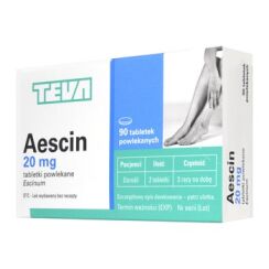 Aescin 20mg 90 tabletek