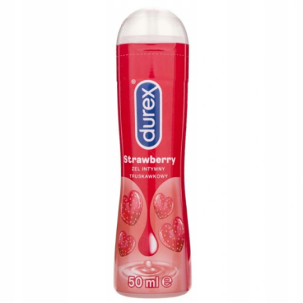 Durex Strawberry Żel intymny truskawkowy 50 ml