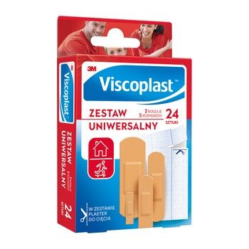 Plastry zestaw UNIWERSALNY 24szt