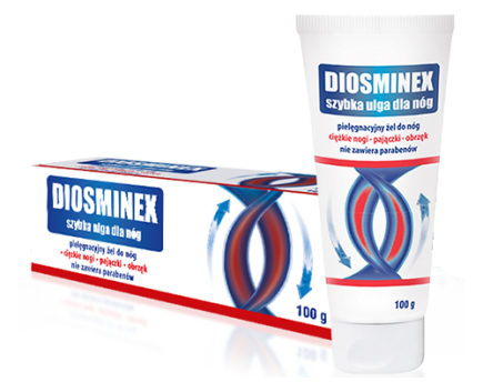 Diosminex Szybka ulga dla nóg żel 100g