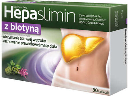 Hepaslimin z biotyną 30 tabl
