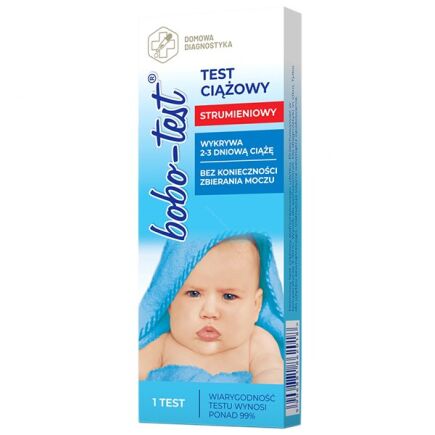 Test ciążowy BOBO-TEST strumieniowy 1szt.