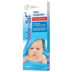 Test ciążowy BOBO-TEST strumieniowy 1szt.