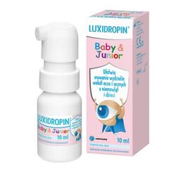 Luxidropin Baby & Junior , krople do oczu dla dzieci i niemowląt, 10 ml