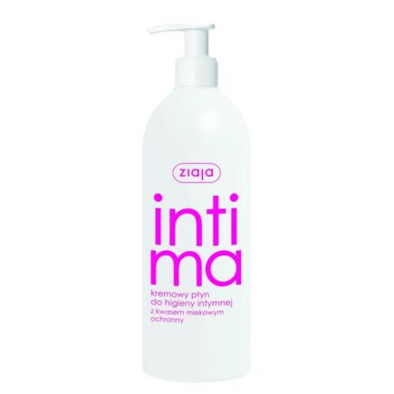 ZIAJA INTIMA PŁYN DO HIGIENY INTYMNEJ Z KWASEM MLEKOWYM 500ML.