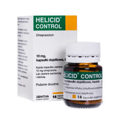 Helicid Control 10mg 14 kapsułęk 
