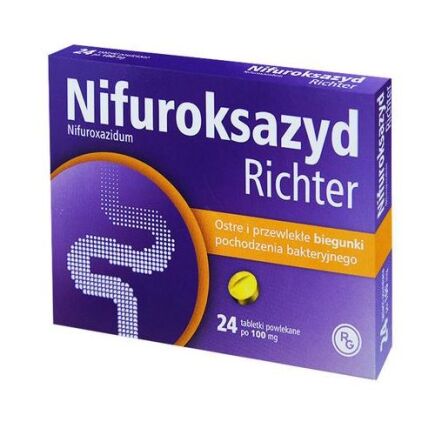 Nifuroksazyd Richter 100mg  24 tabl