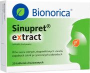 Sinupret Extract 20 tabl. draż. 